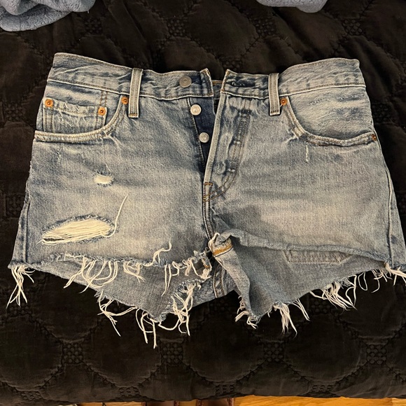 LEVI’S 501 Denim Shorts - Picture 1 of 12